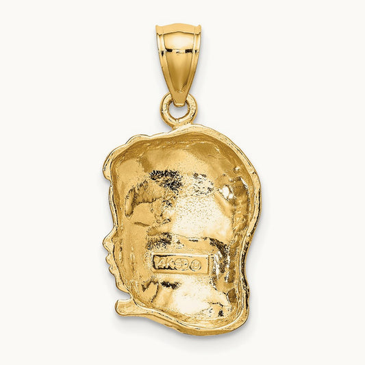 Girl Head Charm — 22.5mm