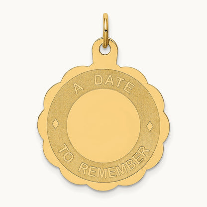 A DATE TO REMEMBER Disc Charm — photo set