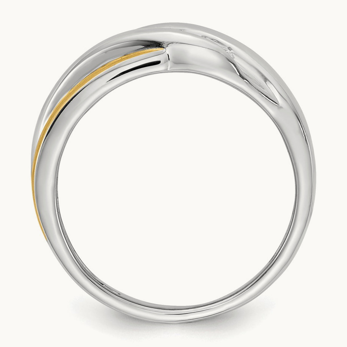Diamond Men's Ring, 14K Two-tone