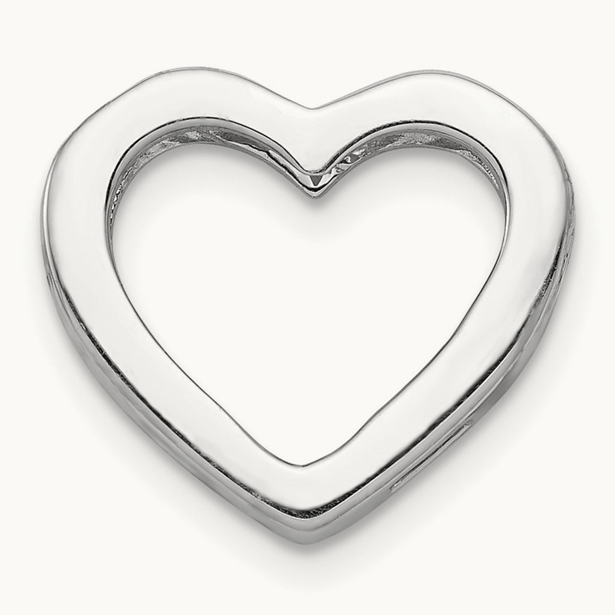 1/6ct. Diamond Heart Chain Slide — photo set