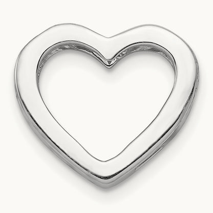 1/6ct. Diamond Heart Chain Slide — photo set