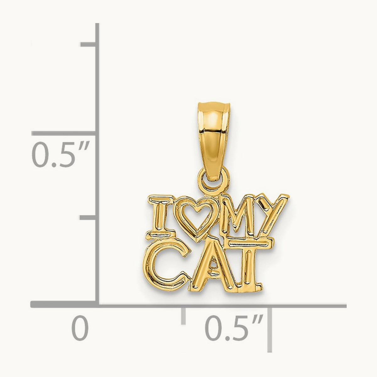 I HEART MY CAT Charm — photo set