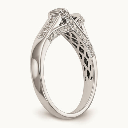 Peg Set Engagement Ring Mounting