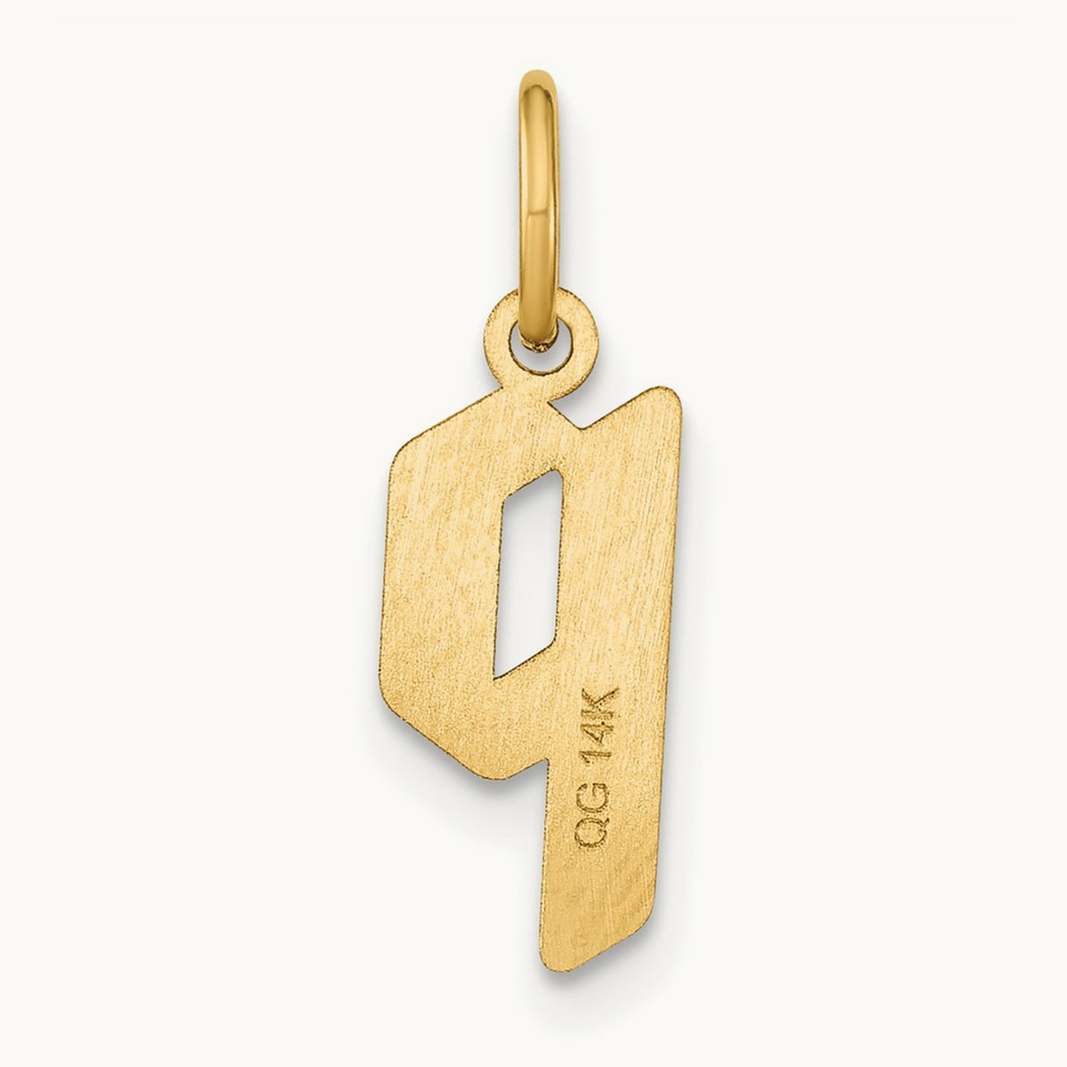 Lowercase Initial Pendant — P