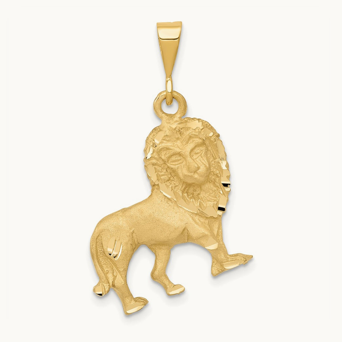 Lion Charm, 14K
