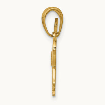 Horse Pendant, 14K