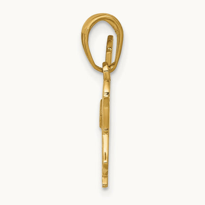 Horse Pendant, 14K