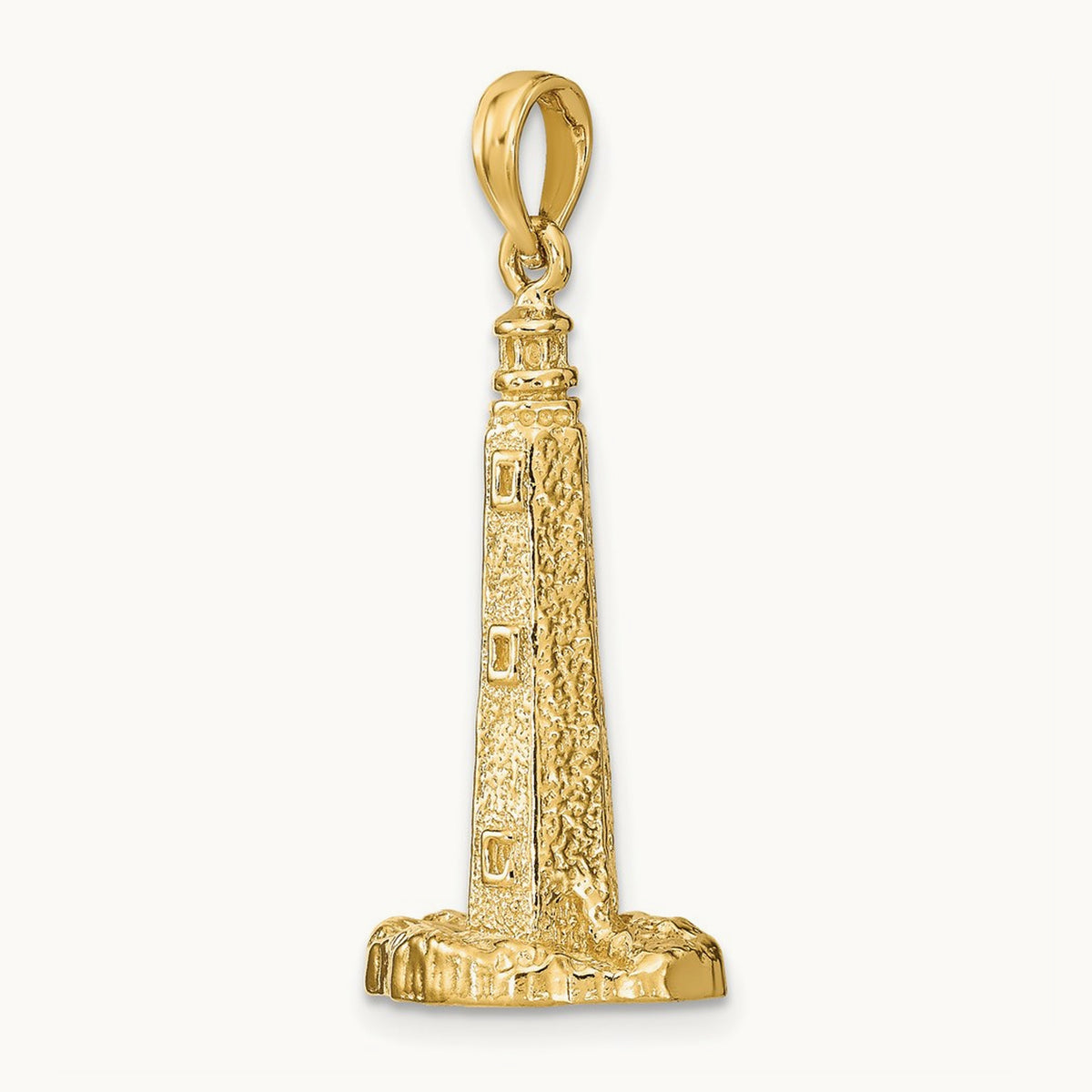 3-D Cape Henlopen Lighthouse, De Charm, 14K