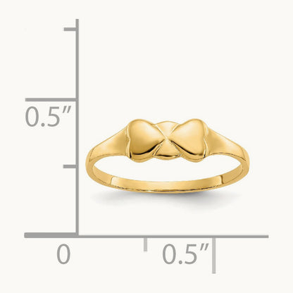 Madi K Heart Baby Ring, 14K