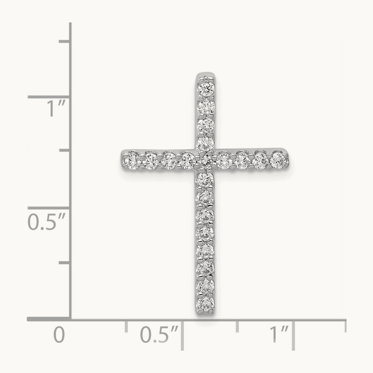 Diamond Cross Pendant — photo set