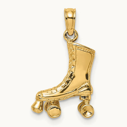 3-D Roller Skate Charm — photo set