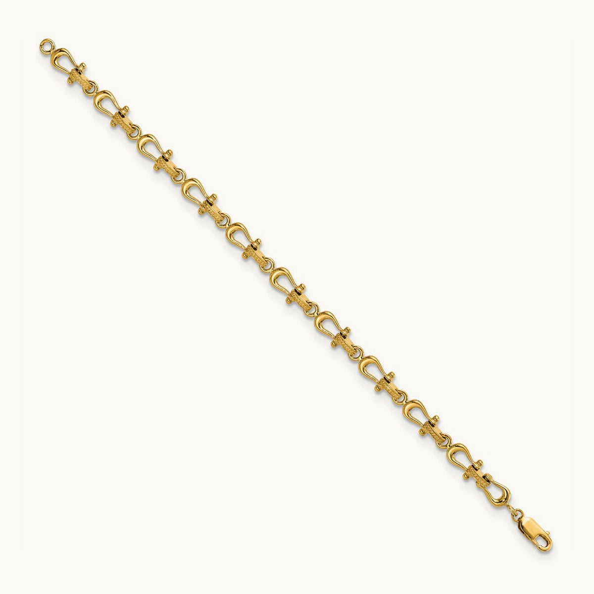 Mariner's Link 8in Bracelet — 14K Yellow Gold