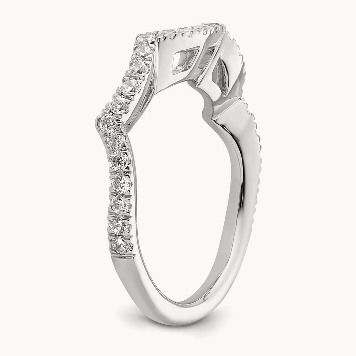 Lab-Grown Diamond Wedding Band — 5/8 ct, Standard, 7
