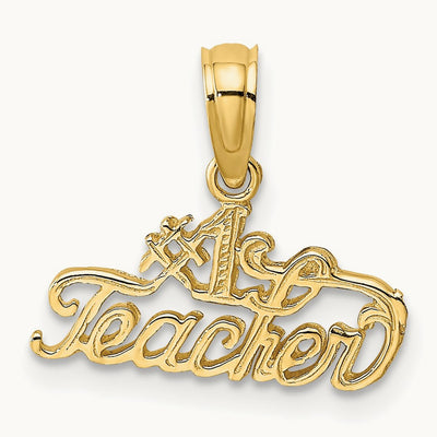 #1 TEACHER Charm — photo set