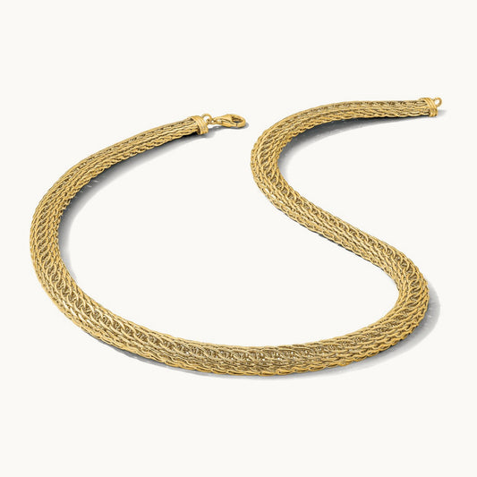 Fancy Multi-Link Necklace, 8.00mm, 14K