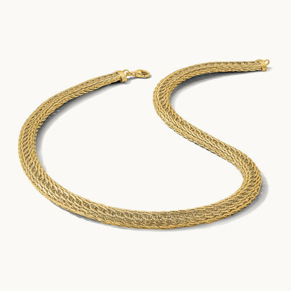 Fancy Multi-Link Necklace, 8.00mm, 14K
