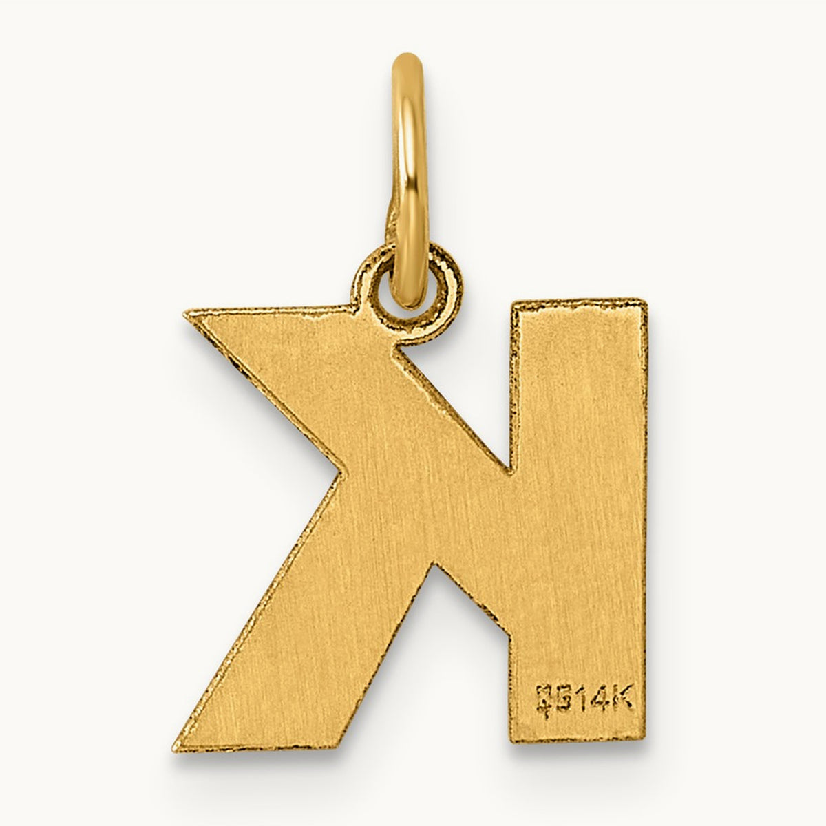 Initial Pendant — K