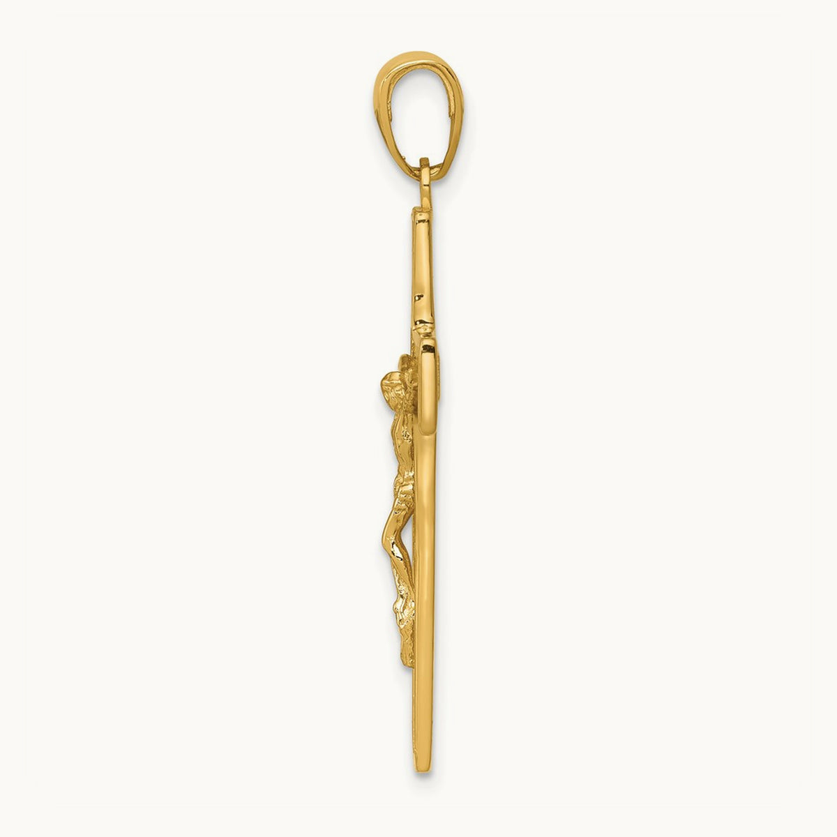Crucifix Pendant, 14K