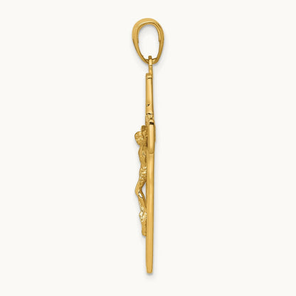 Crucifix Pendant, 14K