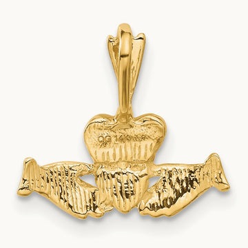 Claddagh Charm, 14K