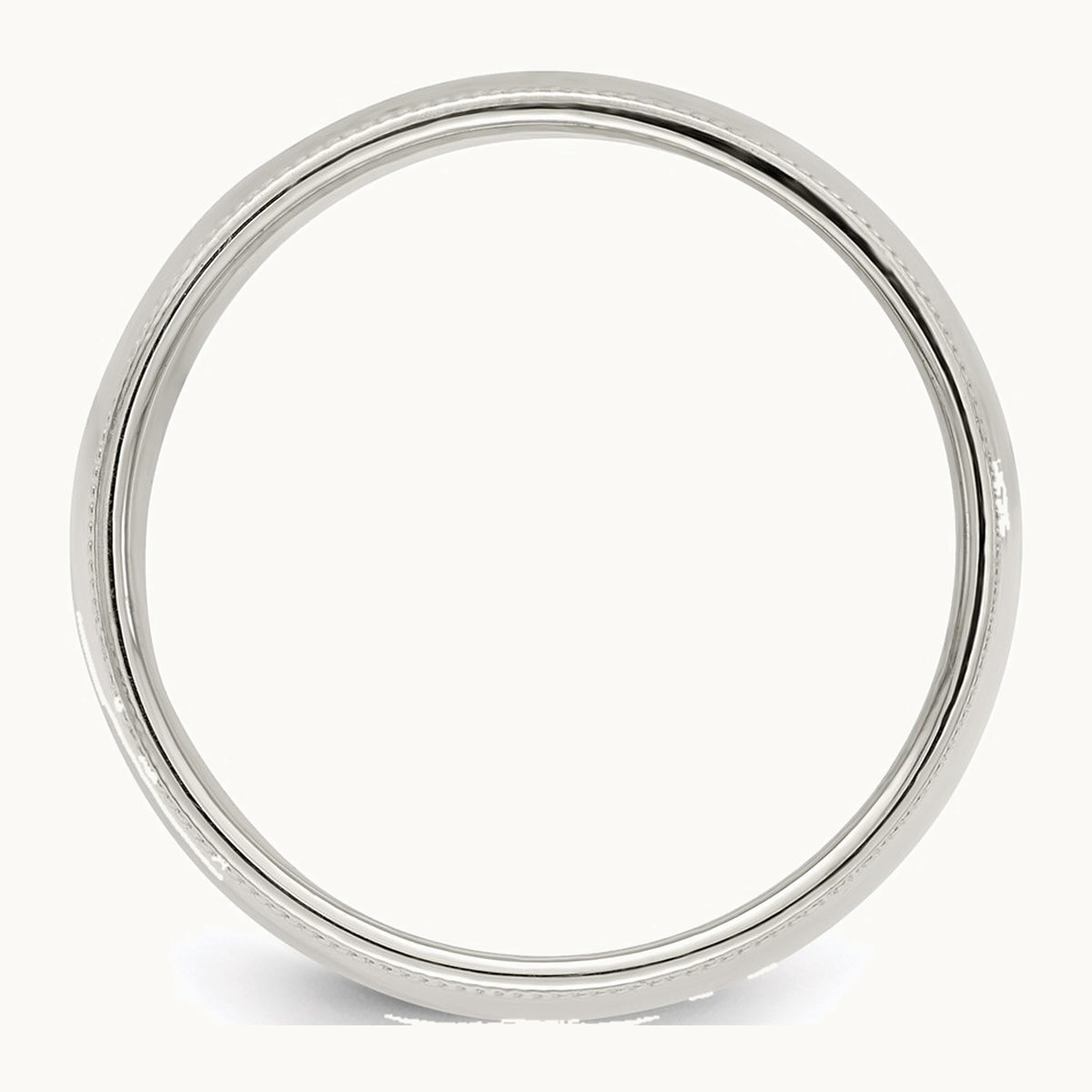 Half Round Milgrain Band — photo set