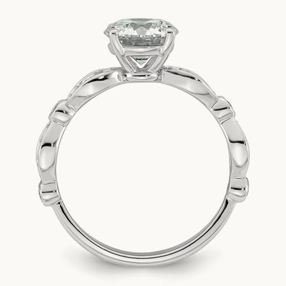 Round Center Ring, 1 3/4-3 1/3 ct Lab-Grown Diamond