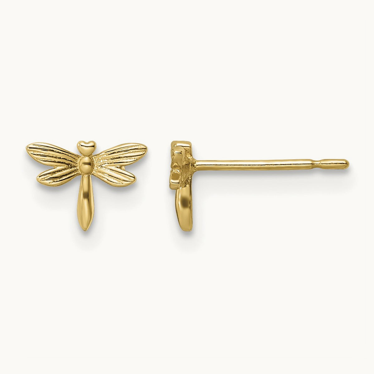Dragonfly Post Earrings — 5.56mm