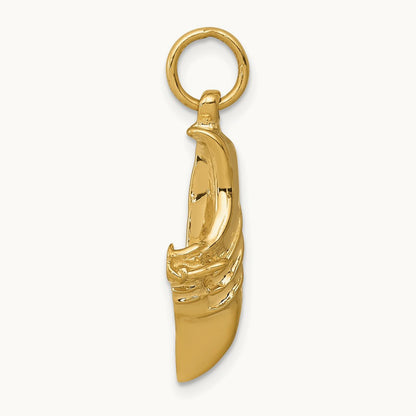Jogging Shoe Charm, 14K