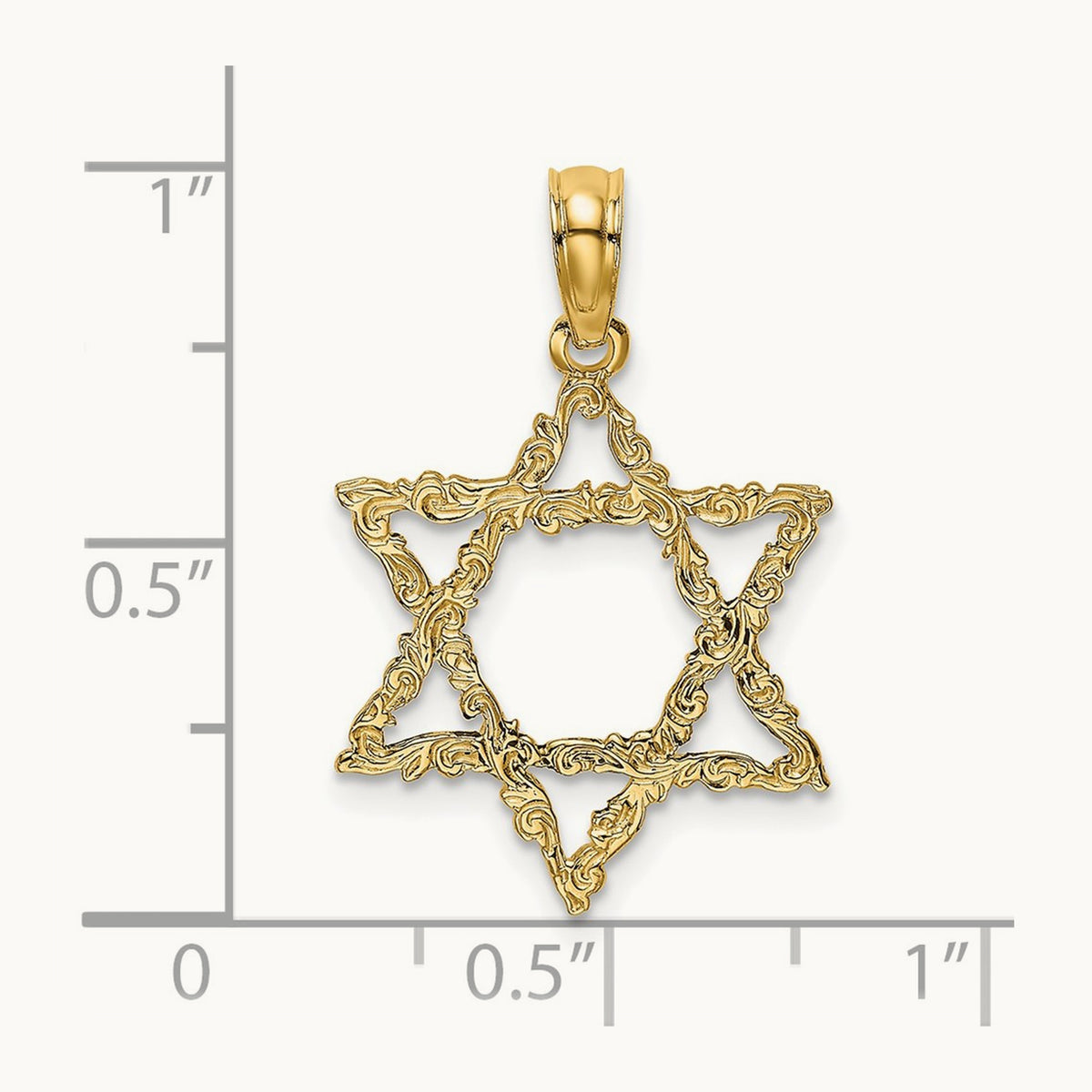 Star Of David Charm — photo set