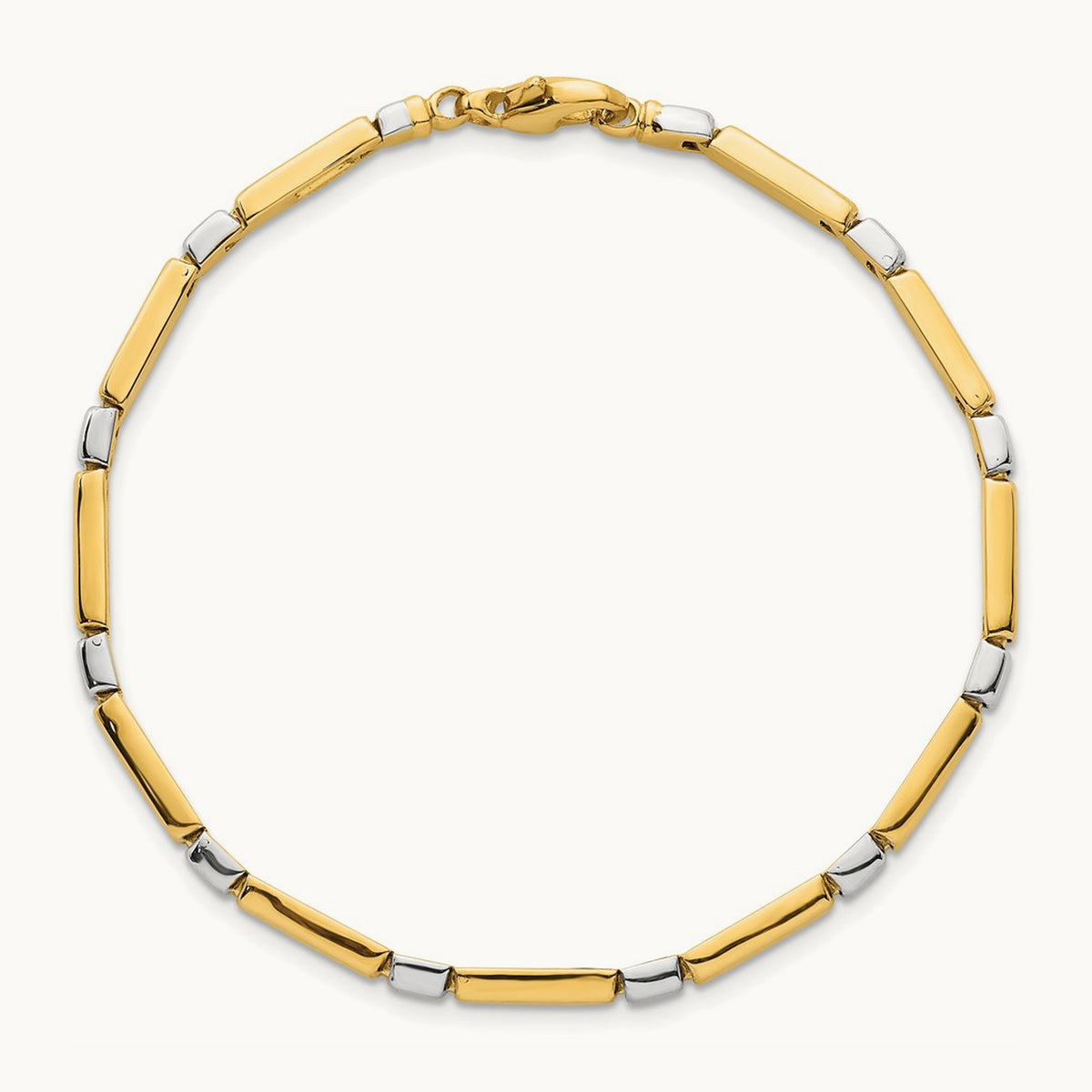 Polished Fancy Link Bracelet — photo set