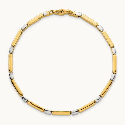 Polished Fancy Link Bracelet — photo set