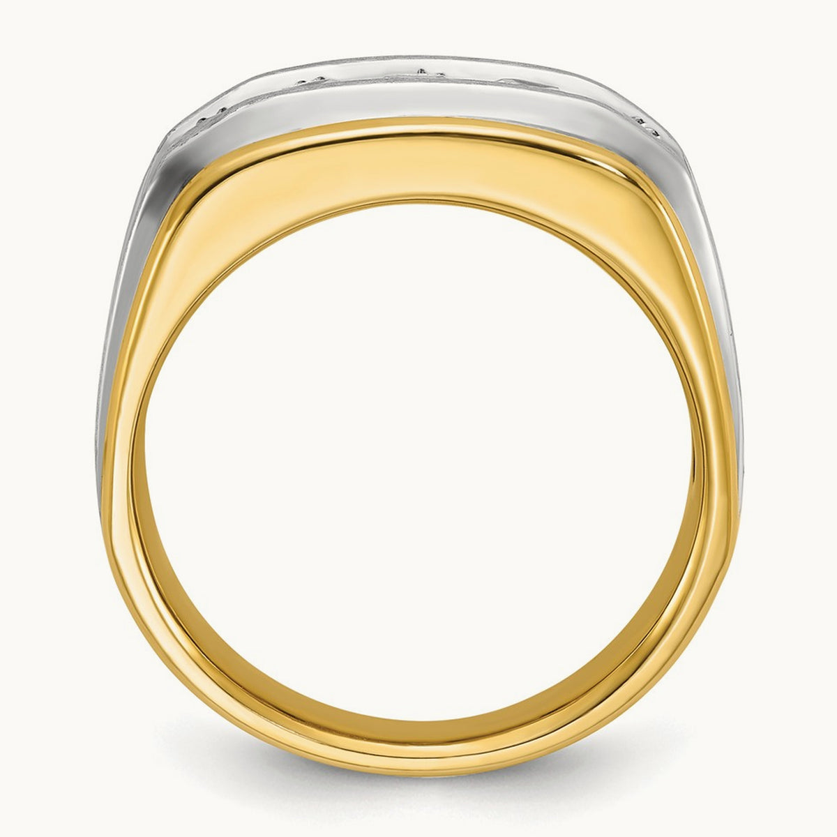 5 Stone Men's Ring, 1.00 ct tw Lab-Grown Diamond
