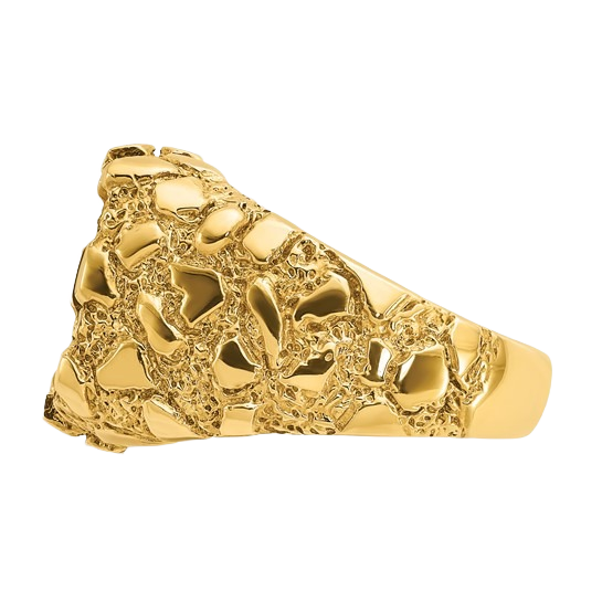 Onyx Nugget Ring