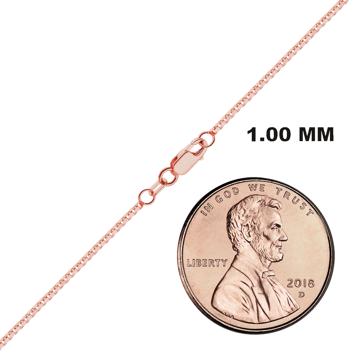 Venetian Box Bracelet in 14K rose Gold