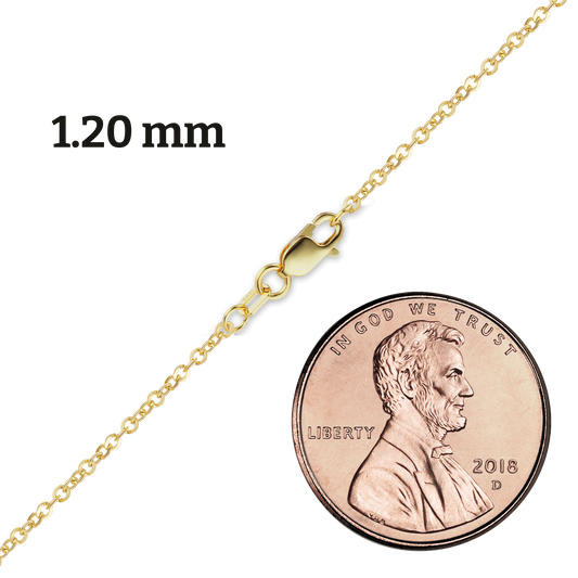 Flat Twisted Cable Necklace