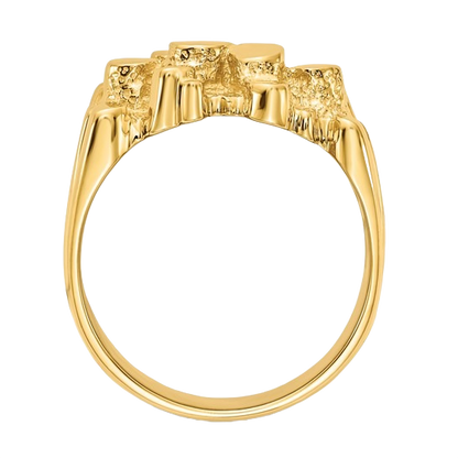 Gold Nugget Ring