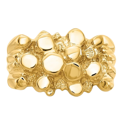 Gold Nugget Ring
