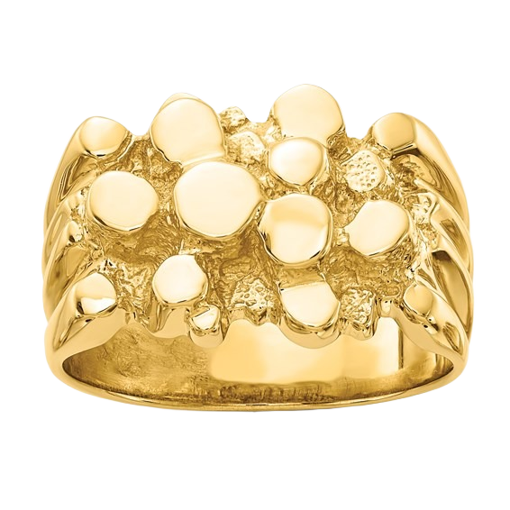 Gold Nugget Ring