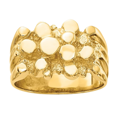 Gold Nugget Ring