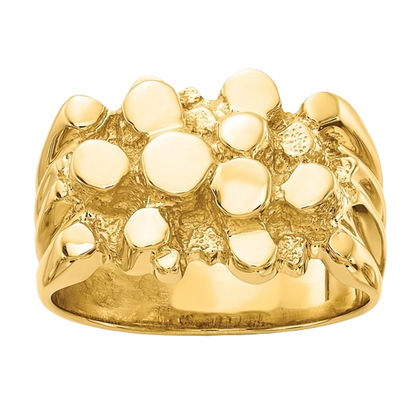Gold Nugget Ring