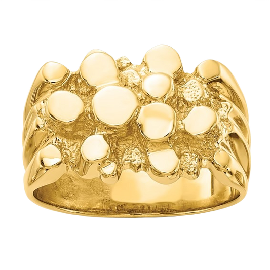 Gold Nugget Ring