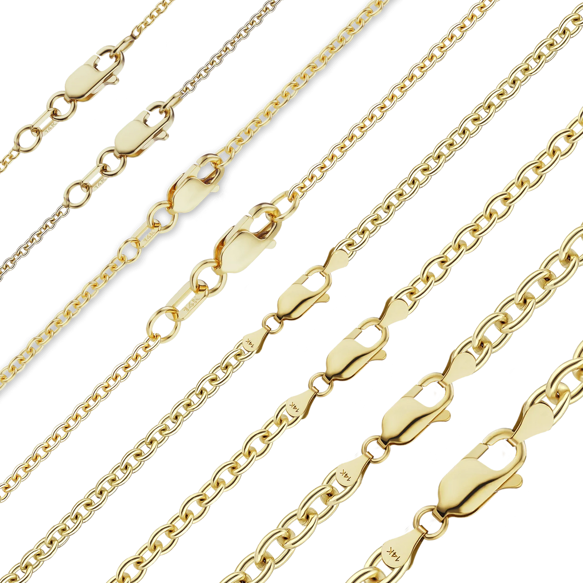 Medium Round Cable Bracelet
