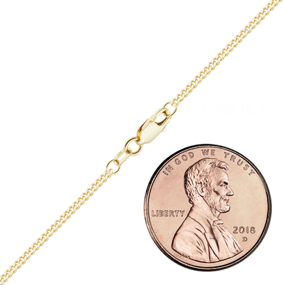 Classic Curb Bracelet in 18K Yellow Gold