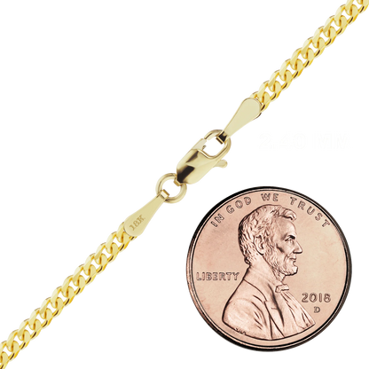 Classic Curb Bracelet in 18K Yellow Gold