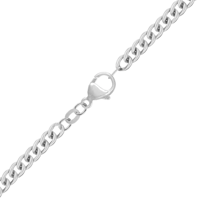 Curb Chain in platinum