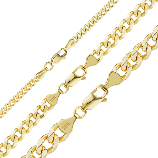 Curb Bracelet in 10K yellow gold