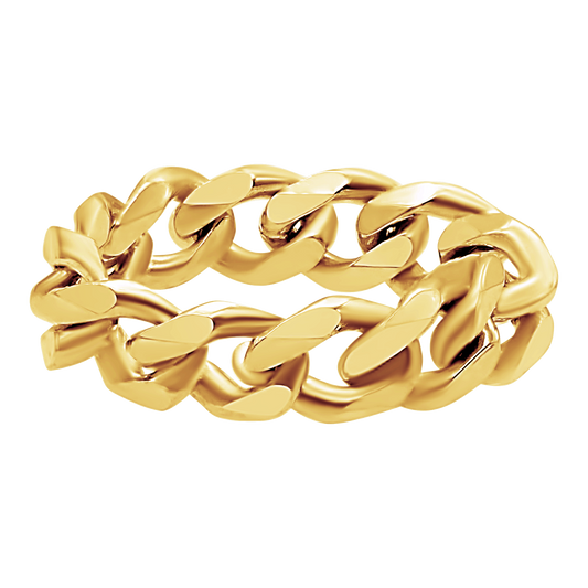 Semi-Solid Curb Chain Ring