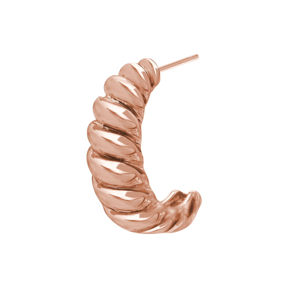 Croissant Hoop Earrings
