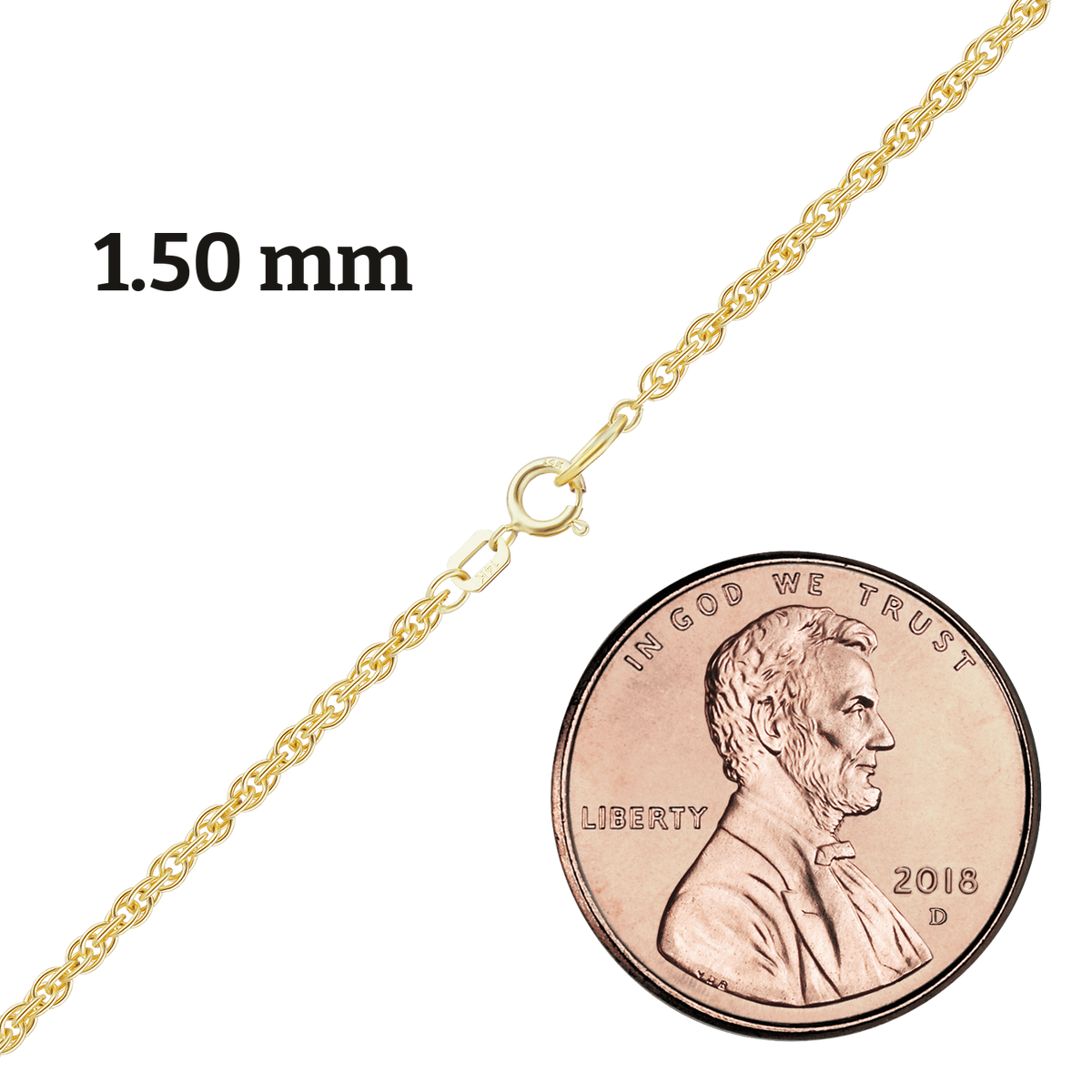 Classic Machine Rope Necklace