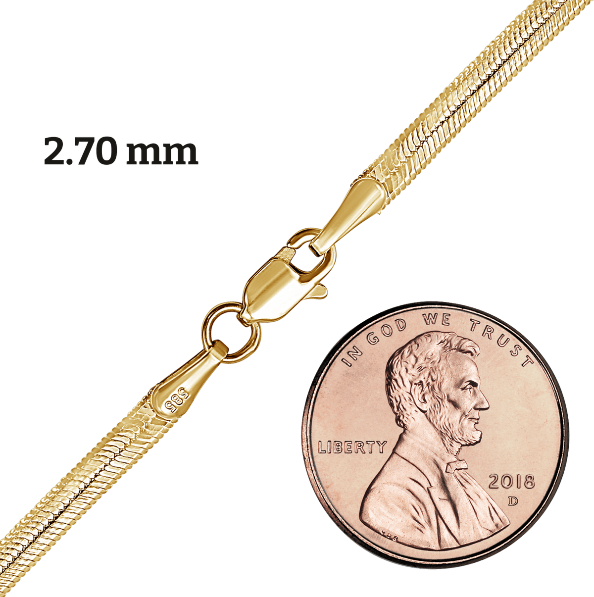 Flexible Herringbone Necklace